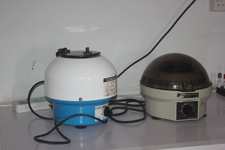 Centrifuge Machine at Medical Laboratory Sciences Skills Lab