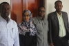 Members of EDC including L-R; Abdirizaq Jirde, Dr. Mona Mohamed, Dr. Abdirahman Mohamed and Abdikarim Muse