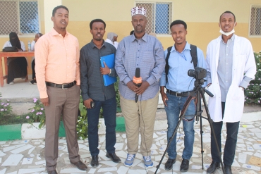 Senior Reports from Horn Cable TV Paid a visit to Amoud University